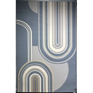 سجاد تركي المجاهيم 9662A سماوي مقاس 50*80