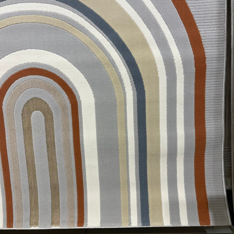 سجاد تركي المجاهيم 9662A رصاصي مقاس 100*200