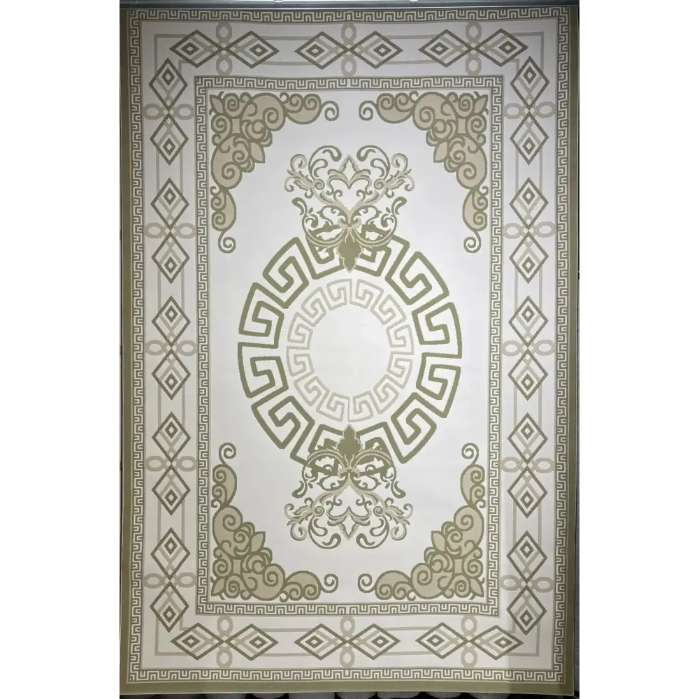 سجاد تركي مودرن العشراء 9660A اخضر مقاس 400*500 سجاد تركي مودرن العشراء 9660A اخضر مقاس 400*500
