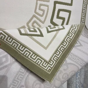 سجاد تركي مودرن العشراء 9660A اخضر مقاس 400*500 سجاد تركي مودرن العشراء 9660A اخضر مقاس 400*500