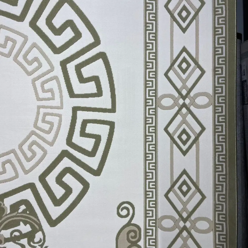 سجاد تركي مودرن العشراء 9660A اخضر مقاس 400*500 سجاد تركي مودرن العشراء 9660A اخضر مقاس 400*500