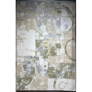 سجاد تركي مودرن العشراء 9661A اخضر مقاس 250*350