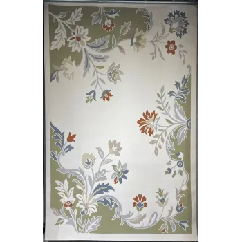 سجاد تركي القصور 9966A باخضر مقاس 50*80
