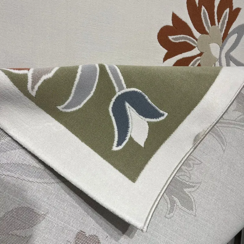 سجاد تركي القصور 9966A باخضر مقاس 50*80 - سجاد فرنسي شرقي