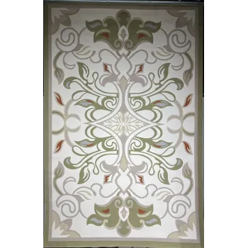 سجاد تركي المصممين بالاس 9552A اخضر مقاس 150*220