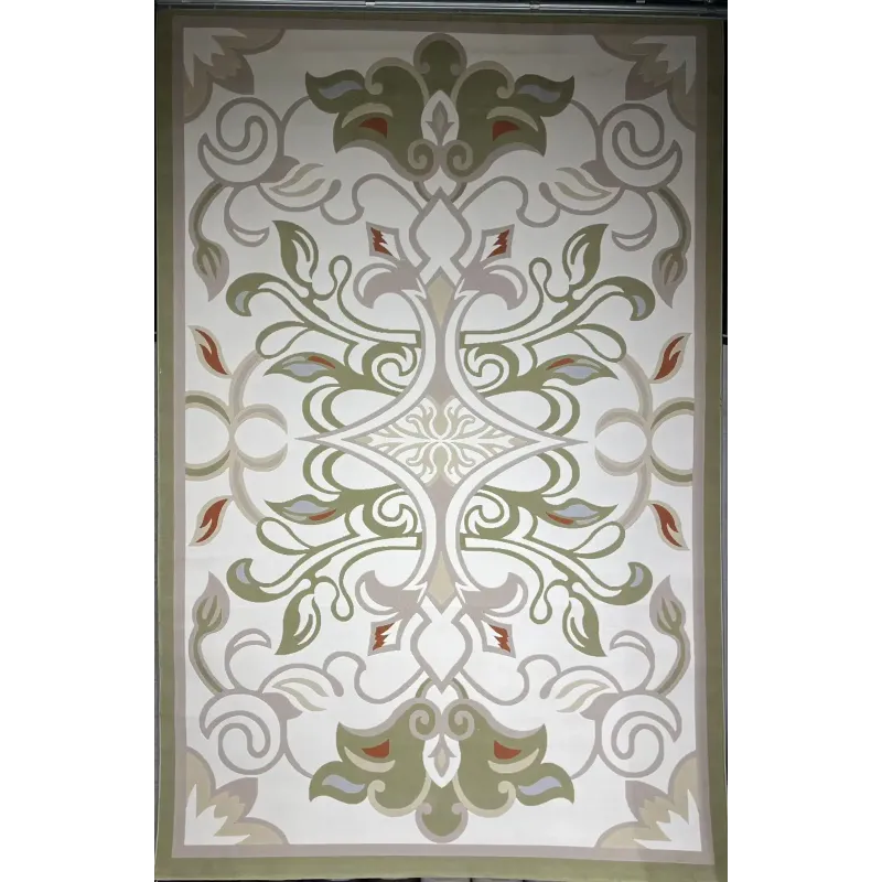سجاد تركي المصممين بالاس 9552A اخضر مقاس 150*220