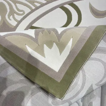 سجاد تركي المصممين بالاس 9552A اخضر مقاس 150*220