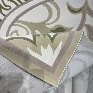 سجاد تركي المصممين بالاس 9552A بيج فاتح مقاس 300*400