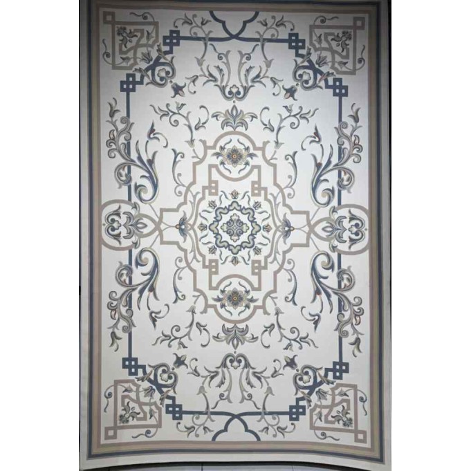 سجاد تركي سوبر ليون 9151A سماوي مقاس 150*220