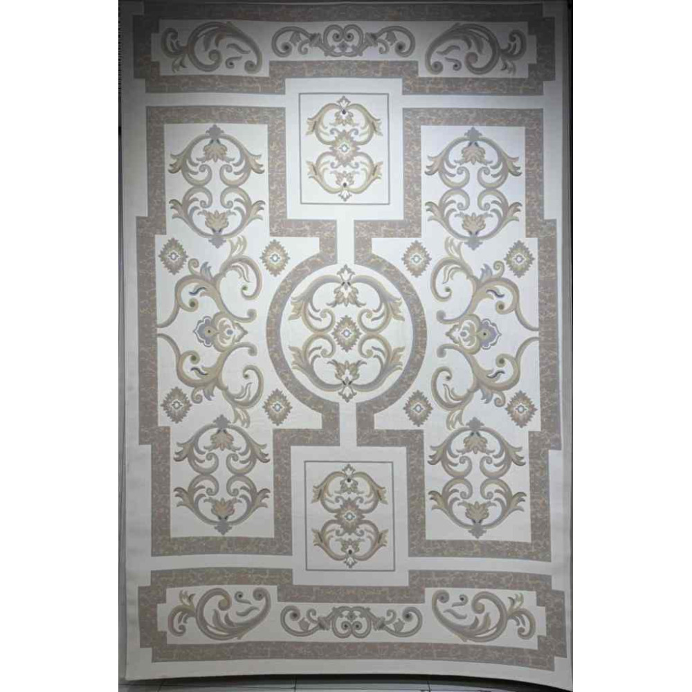 سجاد تركي سوبر ليون 9114A بيج فاتح مقاس 50*80