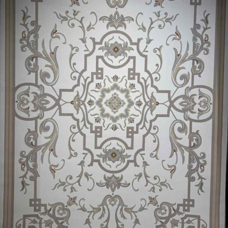 سجاد تركي سوبر ليون 9151A بيج فاتح مقاس 250*350