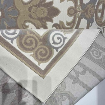 سجاد تركي سوبر ليون 9280A بيج غامق مقاس 50*80