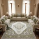 سجاد سوبر قولدن تركي 9962A اخضر مقاس 150*220