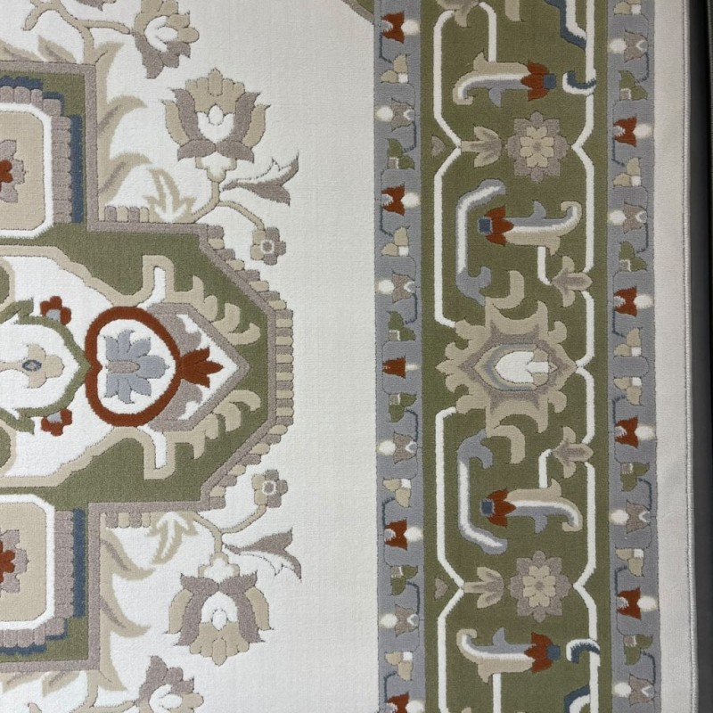 سجاد سوبر قولدن تركي 9962A اخضر مقاس 150*220