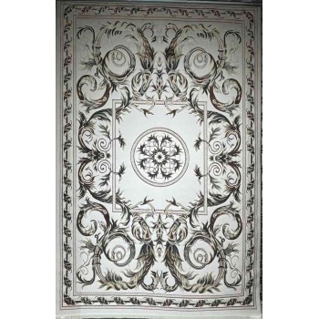 سجاد تركي تالا 9102A اصفر كريم بولي مقاس 150*220