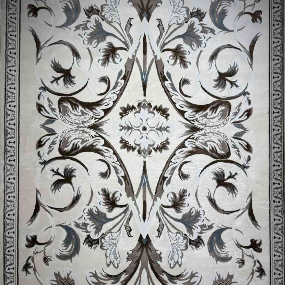 سجاد تركي ياسمين نقش فرنسي 9050A بيج مقاس 400*500