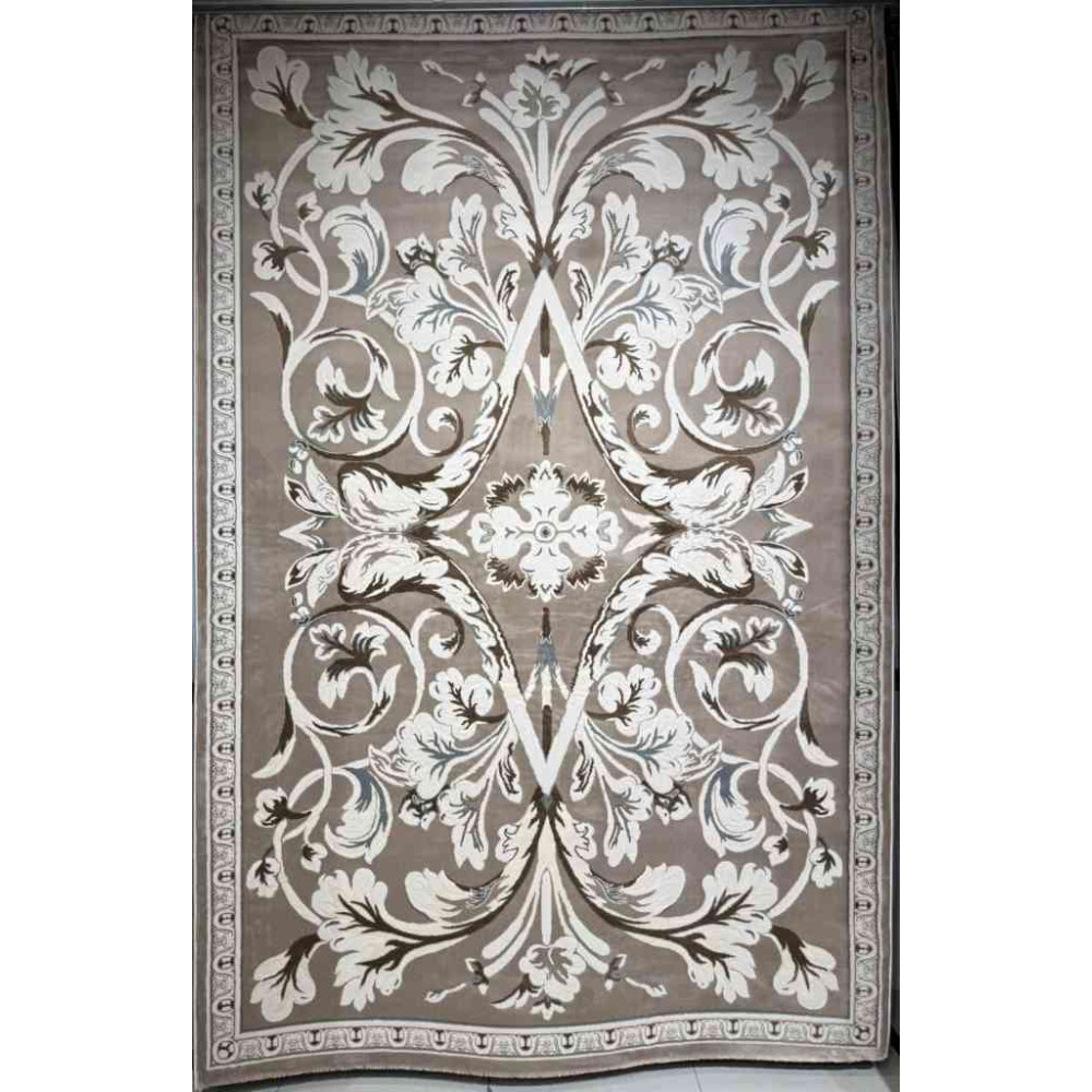 سجاد تركي ياسمين نقش فرنسي 9050A بيج غامق مقاس 80*150 سجاد تركي ياسمين نقش فرنسي 9050A بيج غامق مقاس 80*150