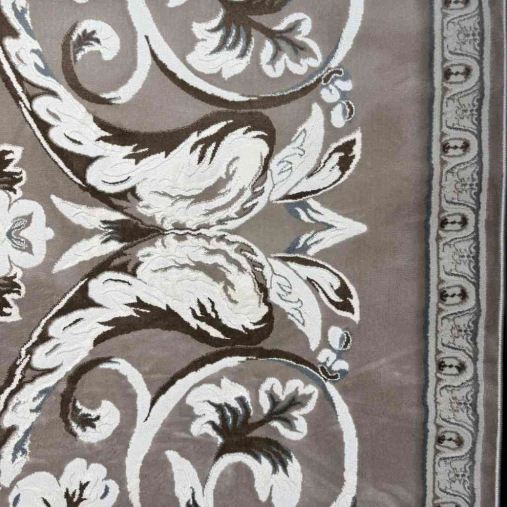 سجاد تركي ياسمين نقش فرنسي 9050A بيج غامق مقاس 80*150 سجاد تركي ياسمين نقش فرنسي 9050A بيج غامق مقاس 80*150