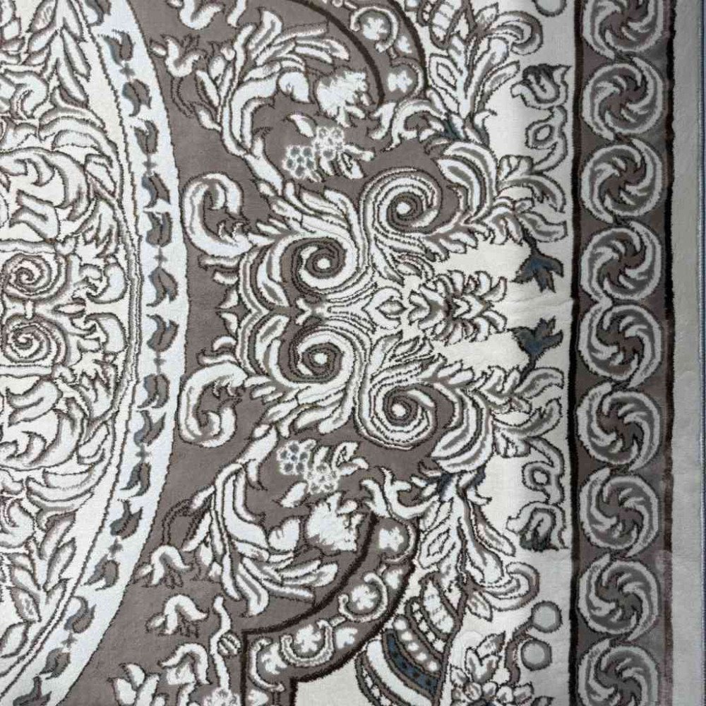 سجاد تركي ياسمين نقش فرنسي 9051A بيج مقاس 250*350