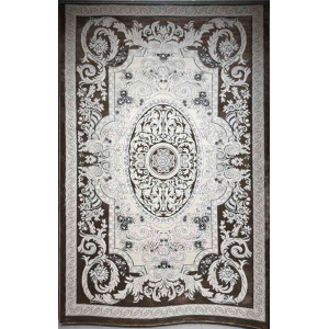 سجاد تركي ياسمين نقش فرنسي 9052A بني مقاس 200*300