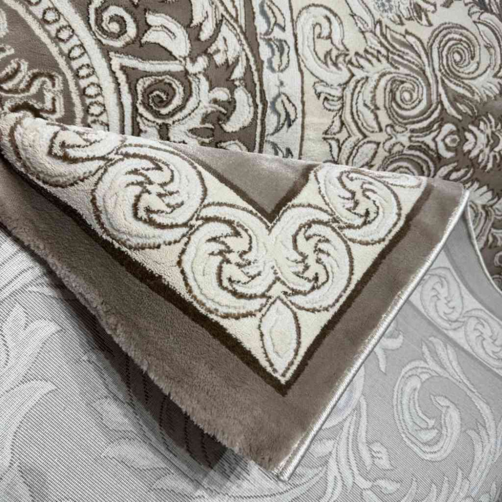 سجاد تركي ياسمين نقش فرنسي 9051A بيج غامق مقاس 400*500 سجاد تركي ياسمين نقش فرنسي 9051A بيج غامق مقاس 400*500