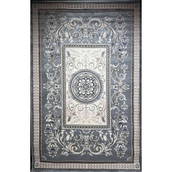 سجاد تركي ياسمين نقش فرنسي 9052A رصاصي مقاس 80*150