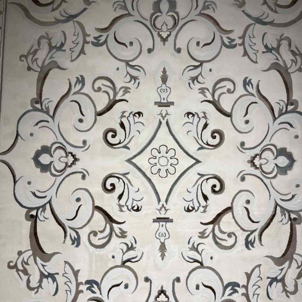 سجاد تركي ياسمين 9053A بيج مقاس 400*500