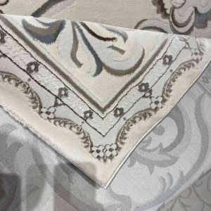 سجاد تركي ياسمين 9053A بيج مقاس 400*500