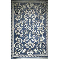 سجاد تركي ياسمين 9053A سماوي مقاس 50*80