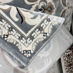 سجاد تركي ياسمين 9053A رصاصي مقاس 50*80 سجاد تركي ياسمين 9053A رصاصي مقاس 50*80