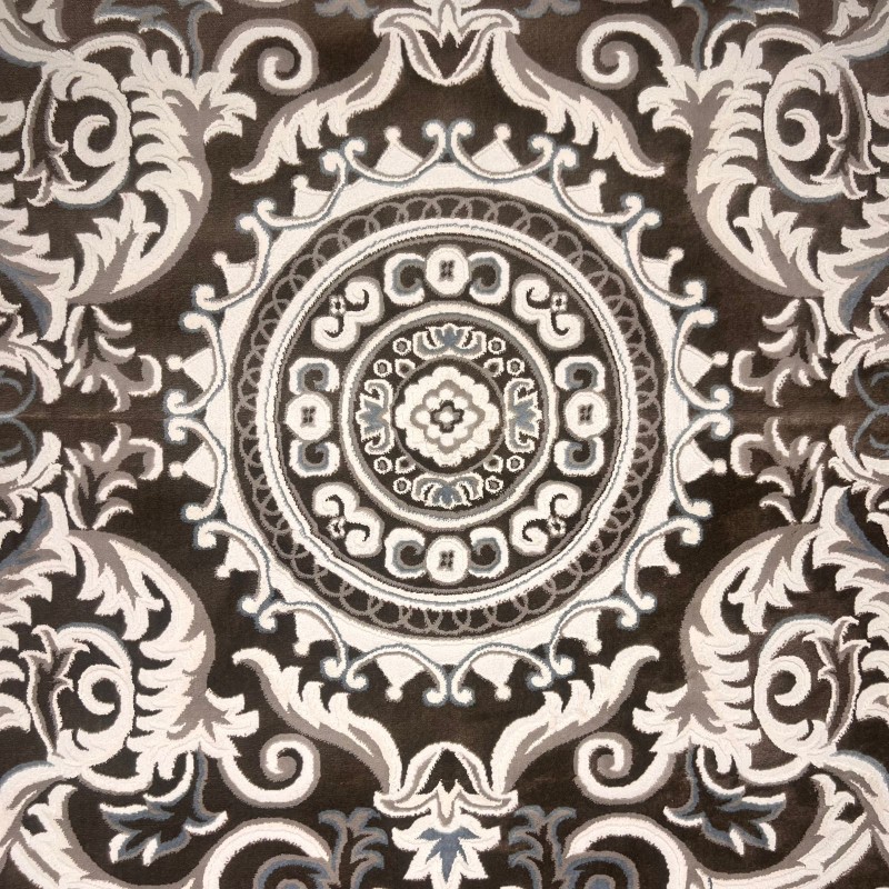 سجاد تركي ياسمين 9073A بني مقاس 150*220
