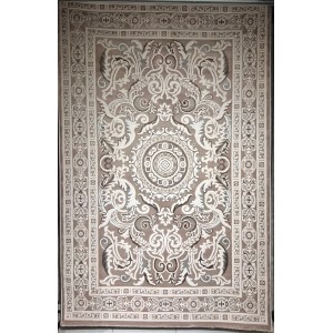 سجاد تركي ياسمين 9073A بيج غامق مقاس 50*80