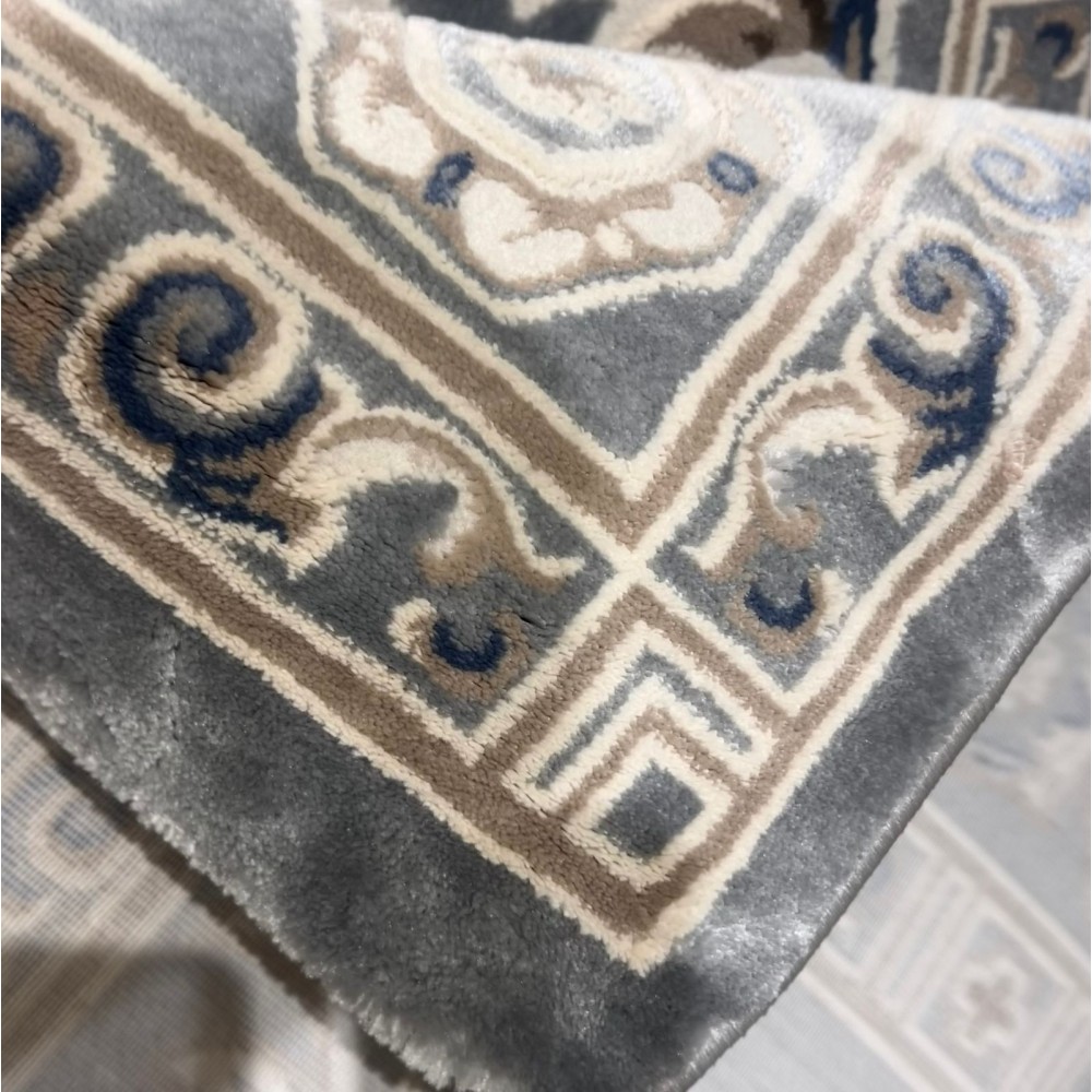 سجاد تركي ياسمين 9073A رصاصي مقاس 50*80 سجاد تركي ياسمين 9073A رصاصي مقاس 50*80