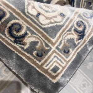 سجاد تركي ياسمين 9073A رصاصي مقاس 50*80 سجاد تركي ياسمين 9073A رصاصي مقاس 50*80