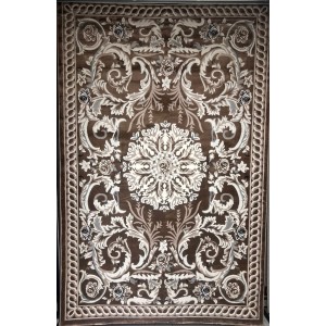 سجاد تركي ياسمين 9074A بني مقاس 50*80