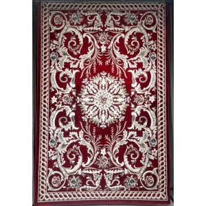سجاد تركي ياسمين 9074A احمر مقاس 50*80