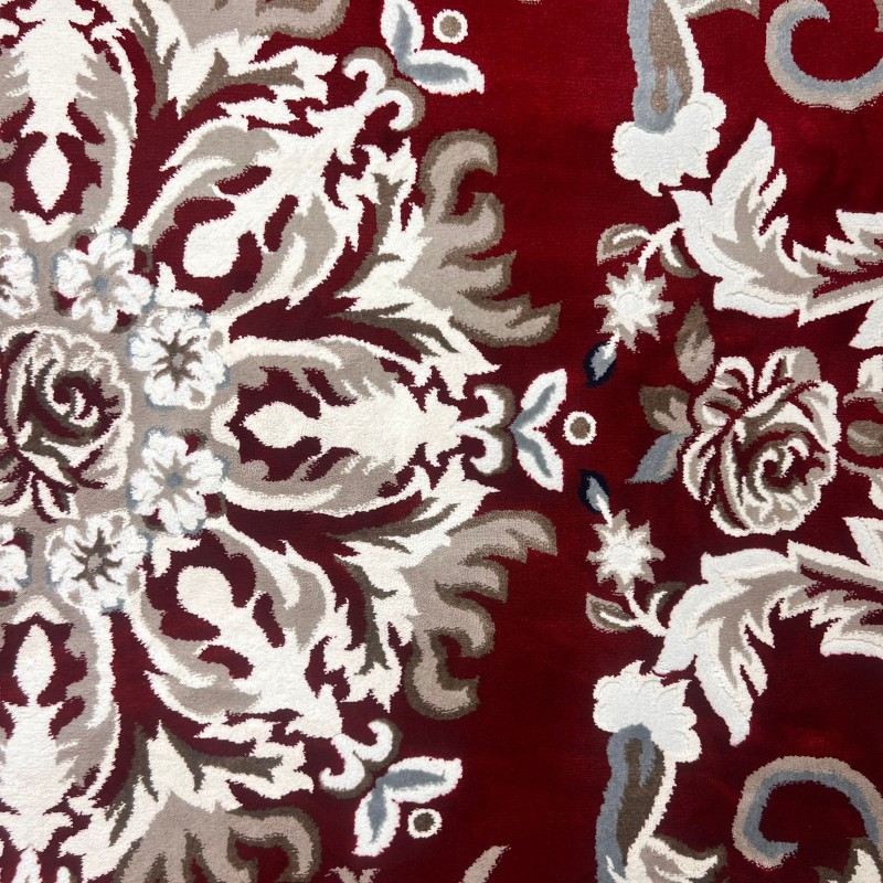 سجاد تركي ياسمين 9074A احمر مقاس 300*400