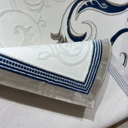 سجاد تركي المصممين النخبة 06167C سماوي مقاس 80*150