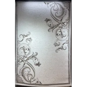 سجاد تركي المصممين النخبة 06167C ابيض مقاس 80*150