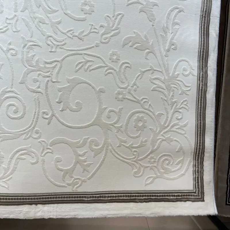 سجاد تركي المصممين النخبة 06167C ابيض مقاس 100*200