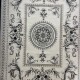 سجاد تركي نقش فرنسي باريس 32125B بيج فاتح مقاس 250*350