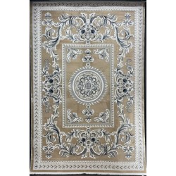 سجاد تركي نقش فرنسي باريس 32125B بيج مقاس 50*80