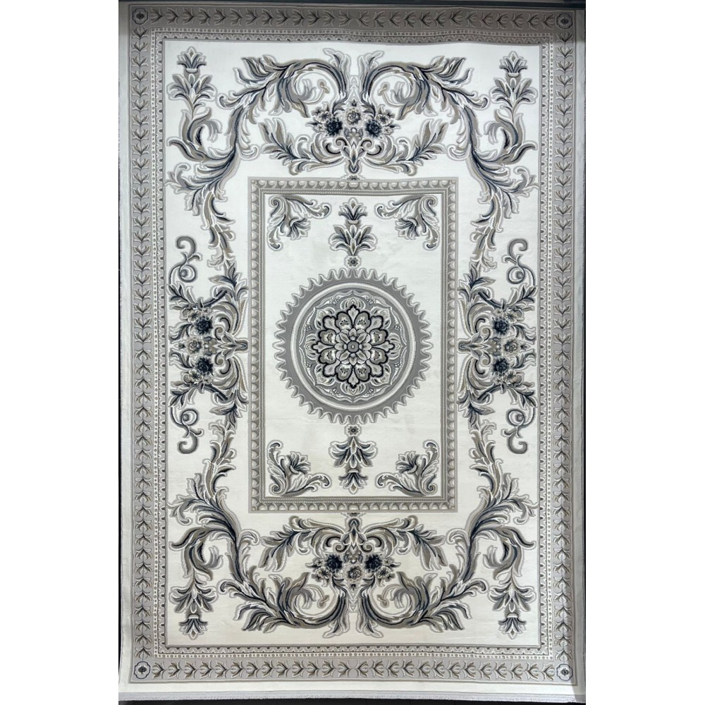 سجاد تركي نقش فرنسي باريس 32125B كريم مقاس 250*350