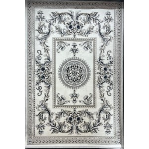 سجاد تركي نقش فرنسي باريس 32125B كريم مقاس 250*350