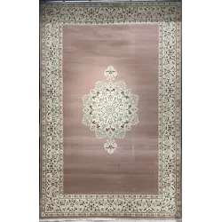 سجاد اصفهان تركي كلاسيك E506B بني مقاس 300*600