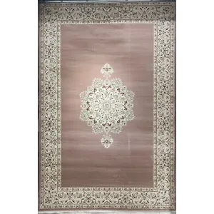 سجاد اصفهان تركي كلاسيك E506B بني مقاس 400*800