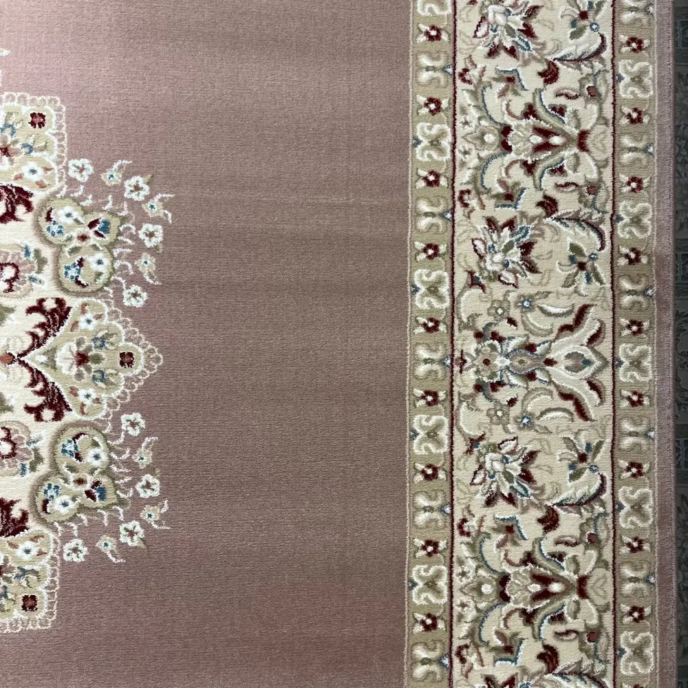 سجاد اصفهان تركي كلاسيك E506B بني مقاس 300*600 - اصفهان سجاد تركي كلاسيك
