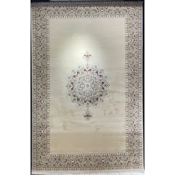 سجاد اصفهان تركي كلاسيك E506B كريم مقاس 300*600