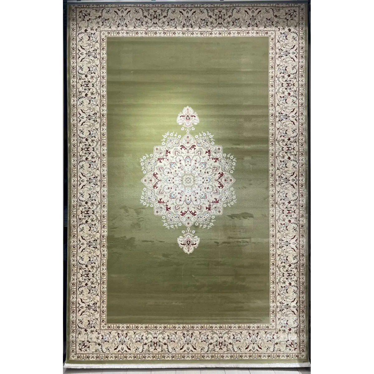 سجاد اصفهان تركي كلاسيك E506B اخضر مقاس 100*200 سجاد اصفهان تركي كلاسيك E506B اخضر مقاس 100*200 - اصفهان سجاد تركي كلاسيك