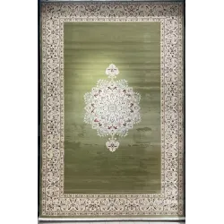 سجاد اصفهان تركي كلاسيك E506B اخضر مقاس 50*80
